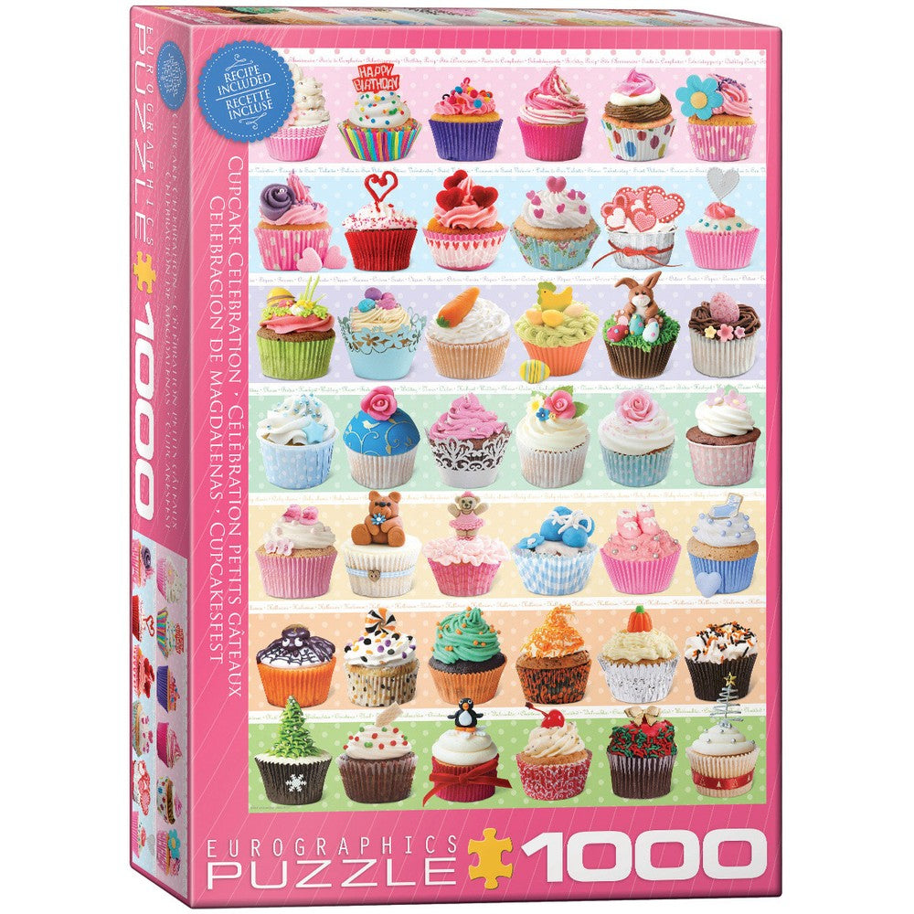 Eurographics - Cupcake Celebration 1000 Piece - Jigsaw Puzzle