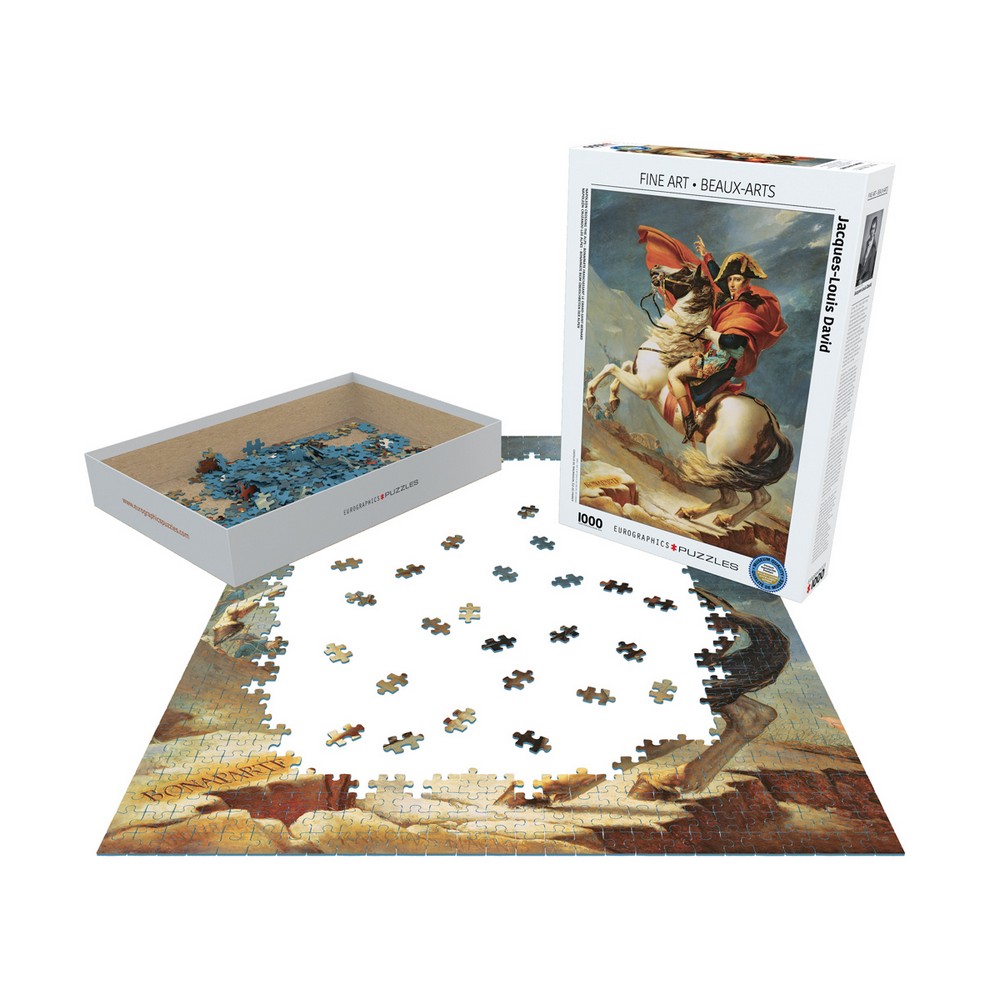 Eurographics - David; Napoleon Crossing 1000P - Jigsaw Puzzle