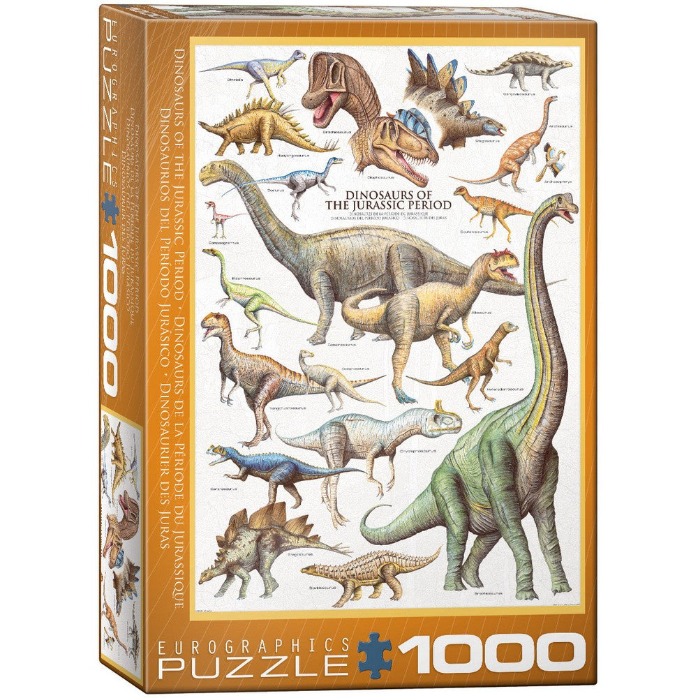 Eurographics - Dinosaurs Jurassic Period - Jigsaw Puzzle