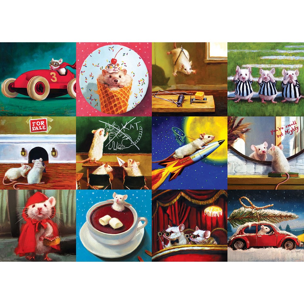 Eurographics - Funny Mice 1000 Piece - Jigsaw Puzzle