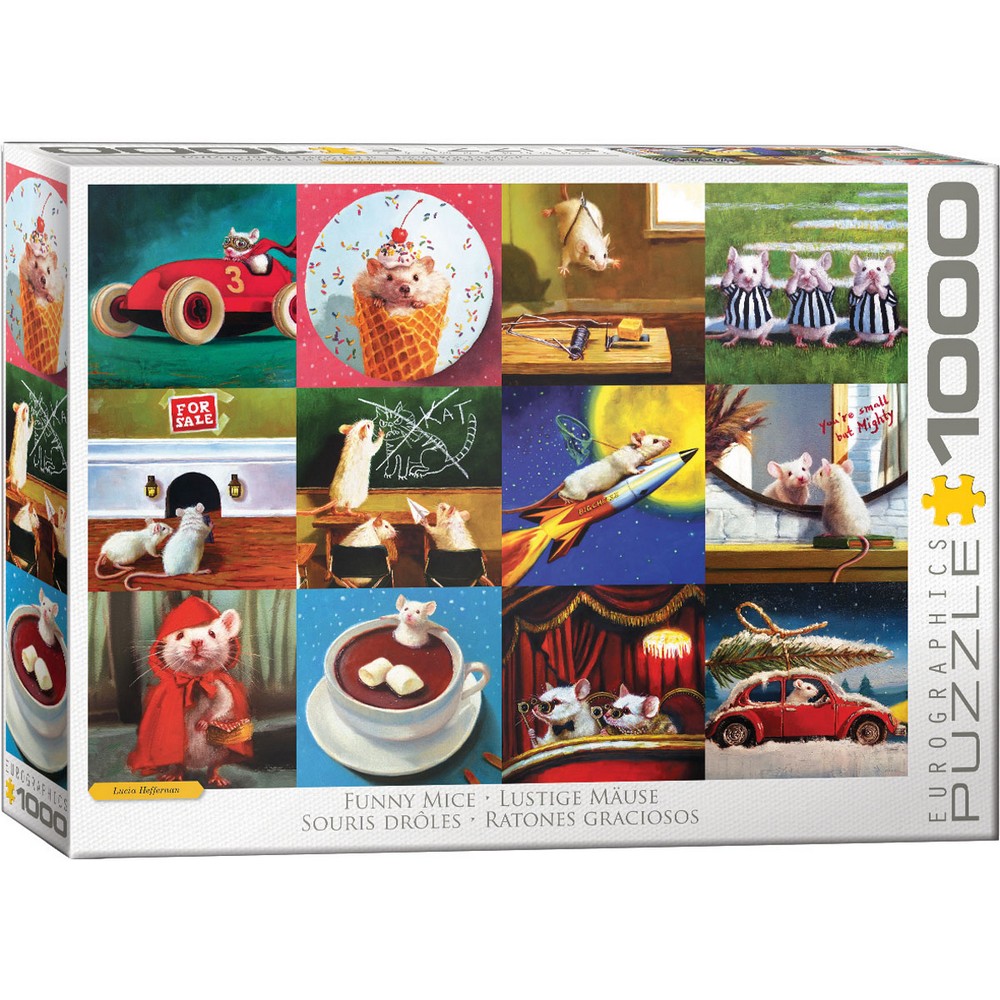 Eurographics - Funny Mice 1000 Piece - Jigsaw Puzzle