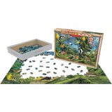 Eurographics - Garden Birds; Jardin 1000 Piece - Jigsaw Puzzle