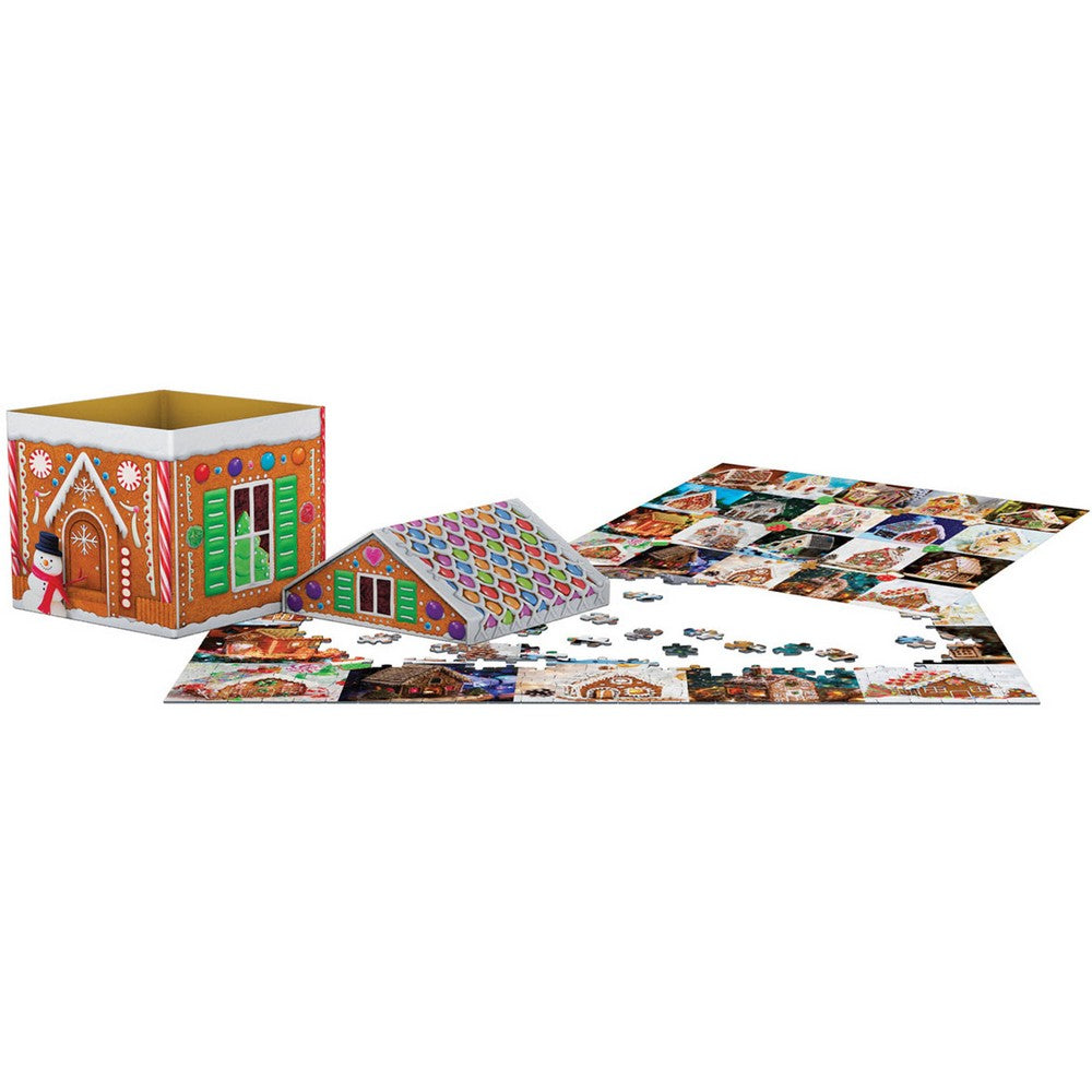 Puzzle - Eurographics - Gingerbread House 550P *Tin