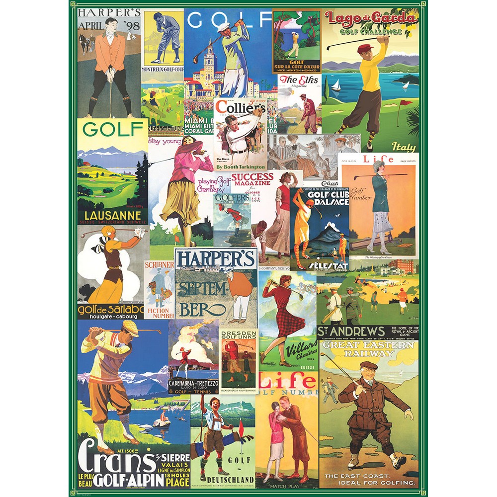 Puzzle - Eurographics - Golf Around The World 1000pc