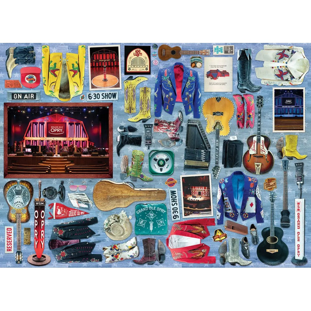 Puzzle - Eurographics - Grand Ole Opry Collage 1000pcs