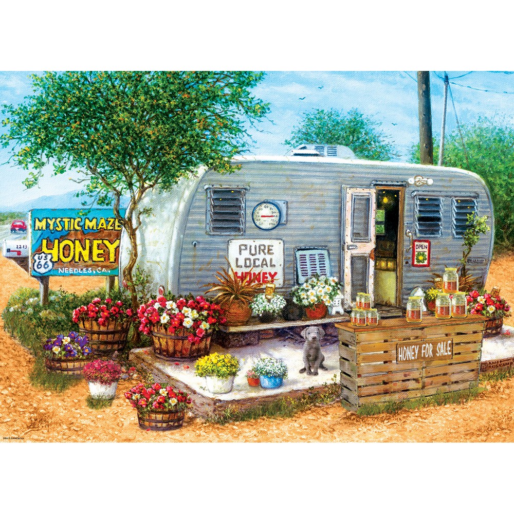 Eurographics - Honey For Sale 500pcxl - Jigsaw Puzzle
