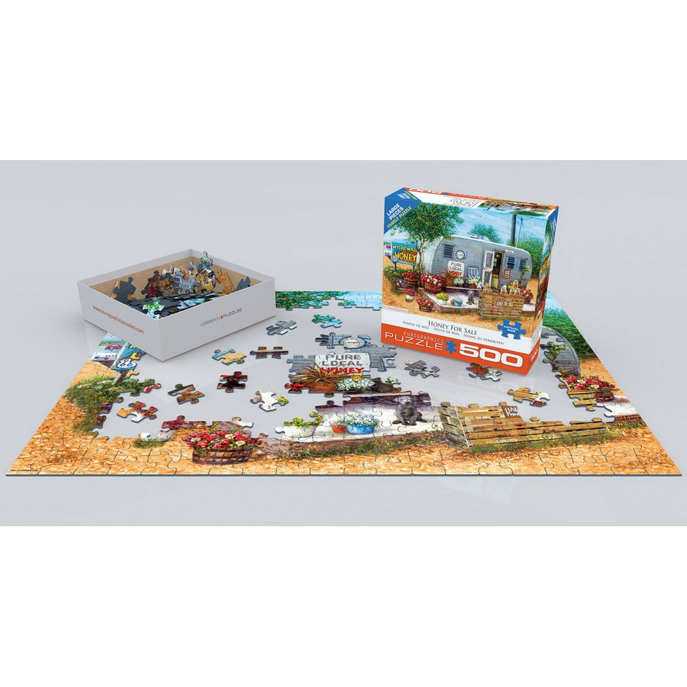 Eurographics - Honey For Sale 500pcxl - Jigsaw Puzzle