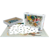 Puzzle - Eurographics - Kandinsky; Dominant Curve 1000
