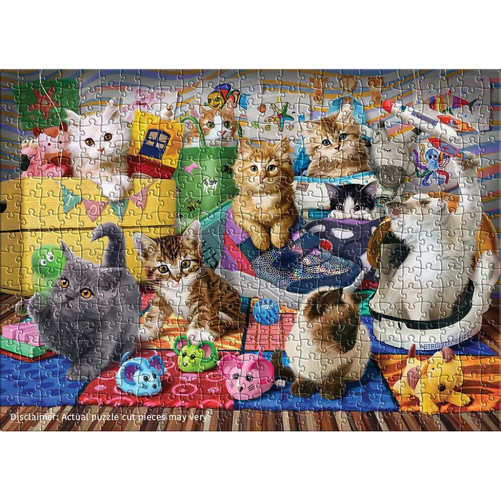Eurographics - Kittens Playtime 500pcxl - Jigsaw Puzzle