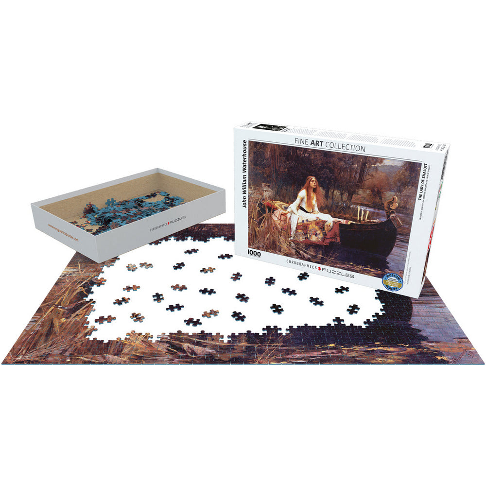 Eurographics - Lady Of Shalott 1000 Piece - Jigsaw Puzzle
