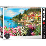 Eurographics - Lake Como Italy 1000 Piece - Jigsaw Puzzle