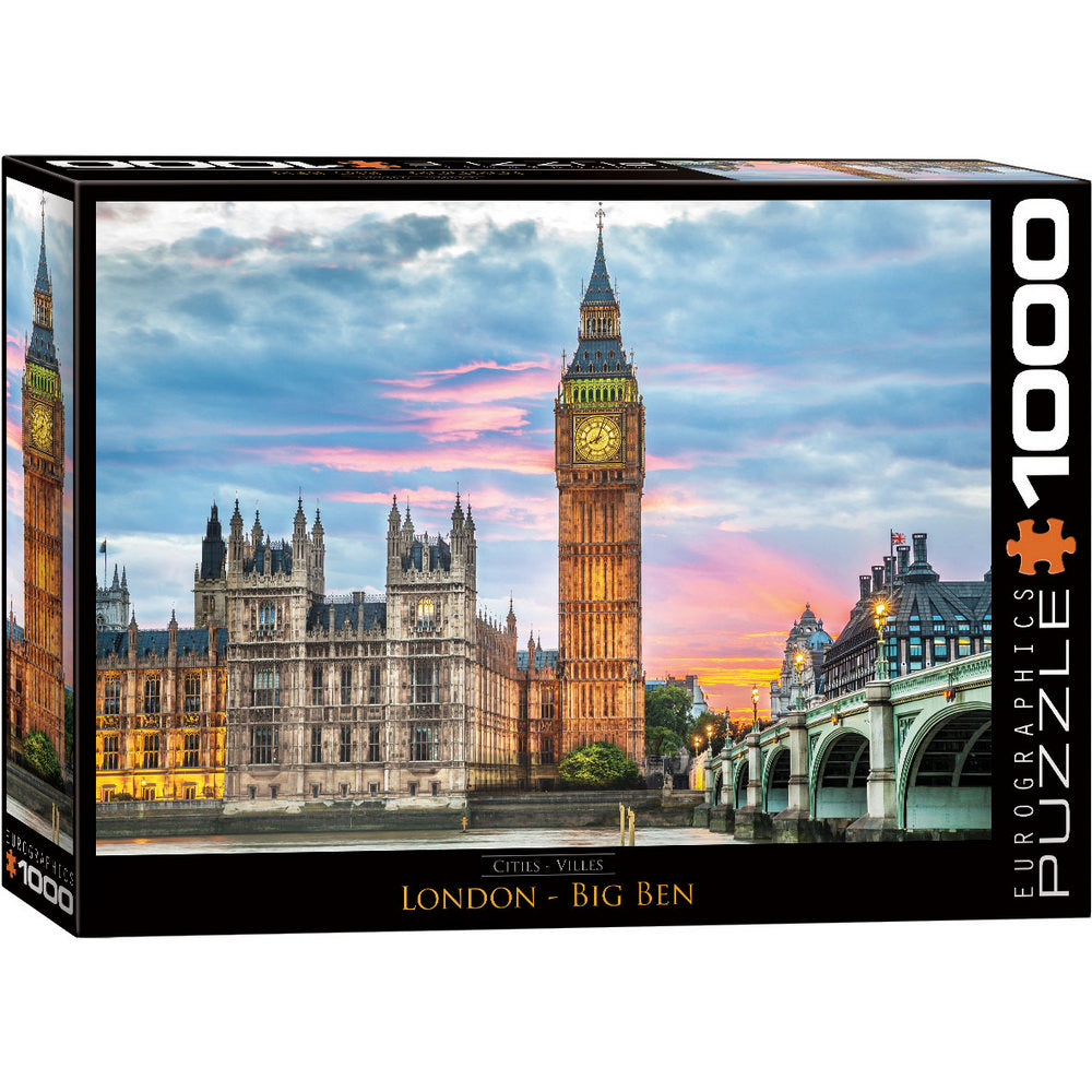 Eurographics - London Big Ben 1000 Piece - Jigsaw Puzzle