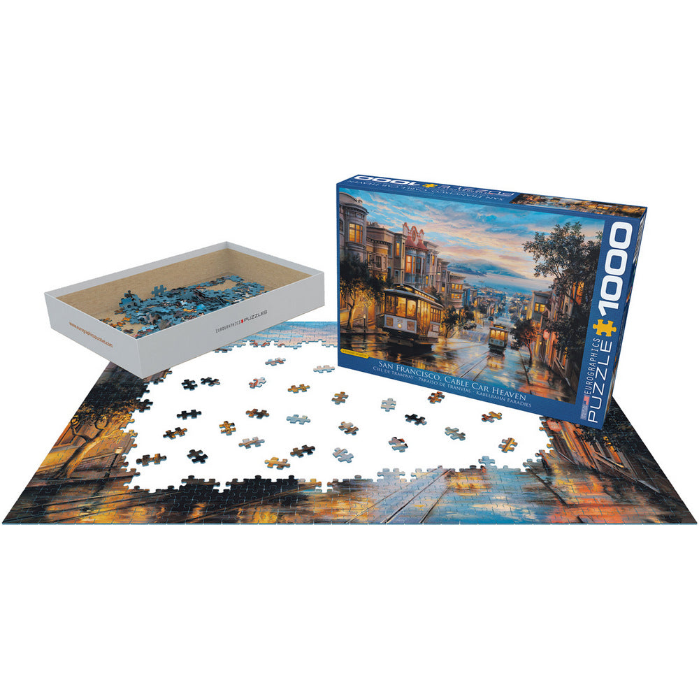 Puzzle - Eurographics - Lushpin Cable Car Heaven 1000P
