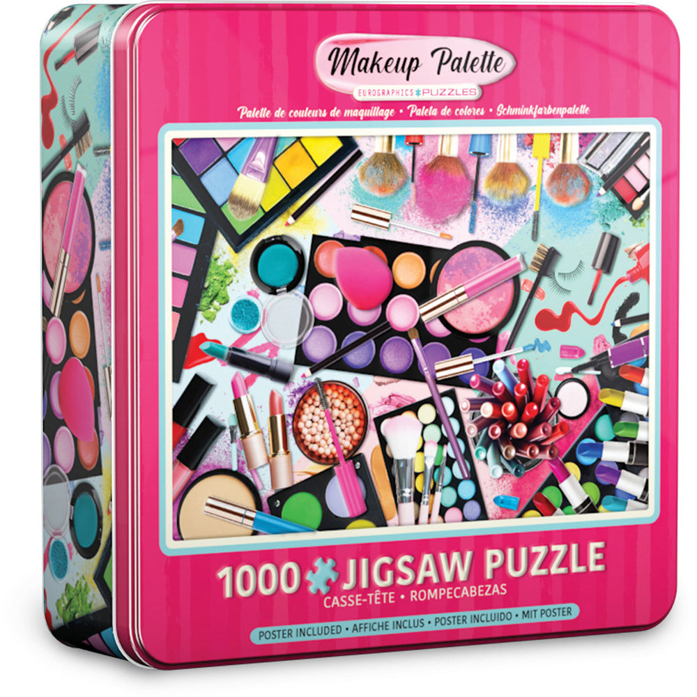 Eurographics - Makeup Pallete 1000 Piece *Tin* - Jigsaw Puzzle