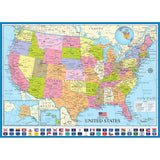 Eurographics - Map Of The Usa 1000 Piece - Jigsaw Puzzle