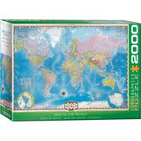 Puzzle - Eurographics - Map Of The World 2000pc