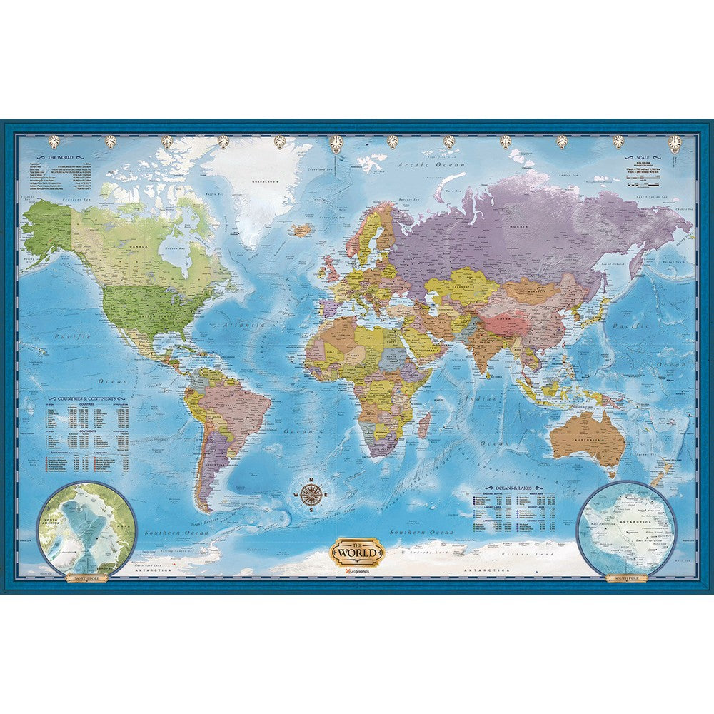 Eurographics - Map Of The World 5000 Piece - Jigsaw Puzzle