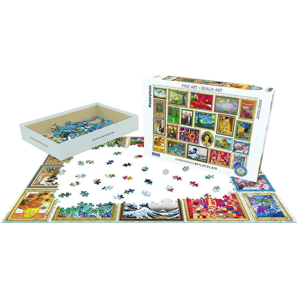 Eurographics - Masterpiece Collection 1000 Piece - Jigsaw Puzzle