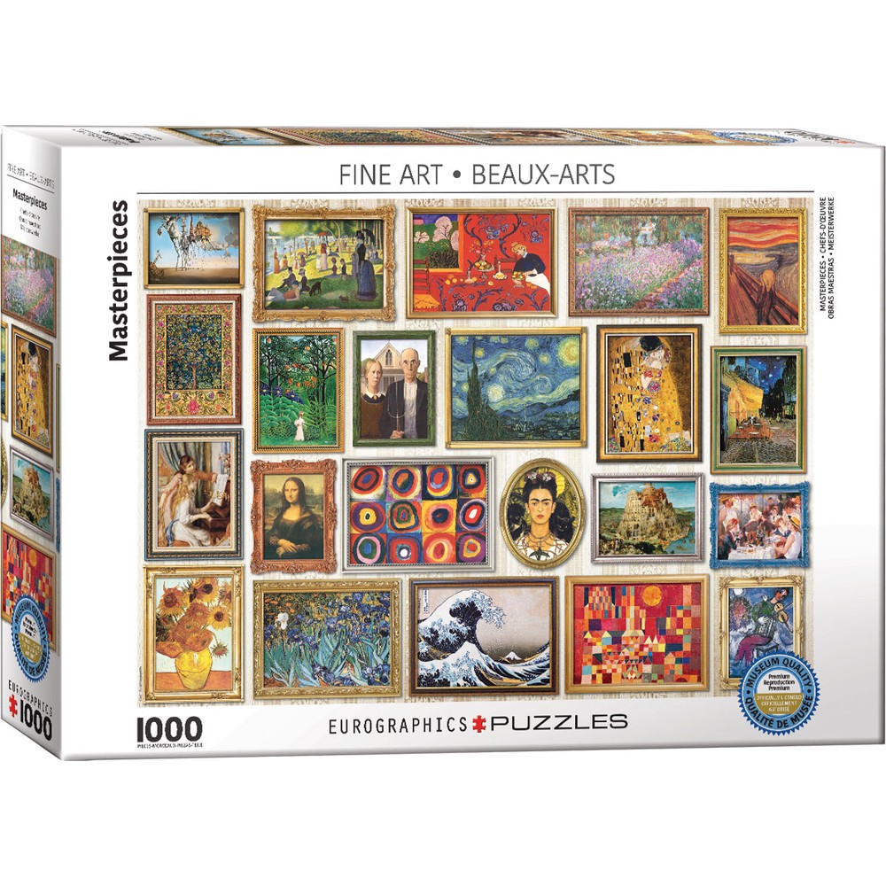 Eurographics - Masterpiece Collection 1000 Piece - Jigsaw Puzzle