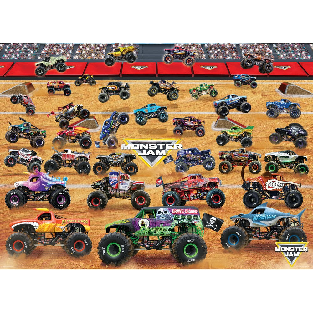 Puzzle - Eurographics - Monster Jam Truck Lineup 1000P