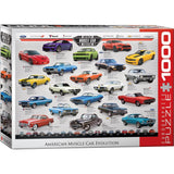 Eurographics - Muscle Car Evolution 1000 Piece - Jigsaw Puzzle