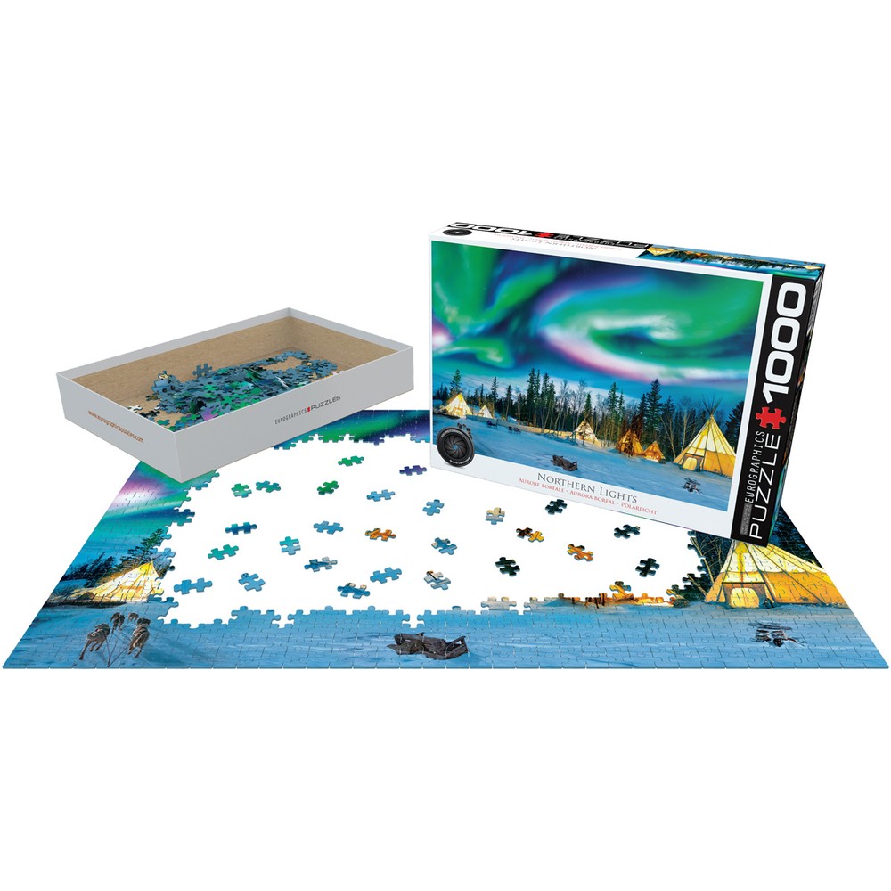 Eurographics - Northern Lights 1000 Piece - Jigsaw Puzzle