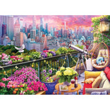 Eurographics - Ny Rooftop Garden 1000 Piece - Jigsaw Puzzle