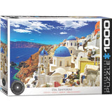 Eurographics - Oia; Santorini Greece 1000 Piece - Jigsaw Puzzle
