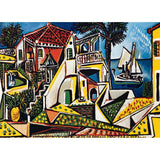 Eurographics - Picasso;Mediterranean Landscp - Jigsaw Puzzle
