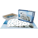 Eurographics - Polar Bear & Cubs - Jigsaw Puzzle
