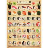 Eurographics - Sushi 1000 Piece - Jigsaw Puzzle