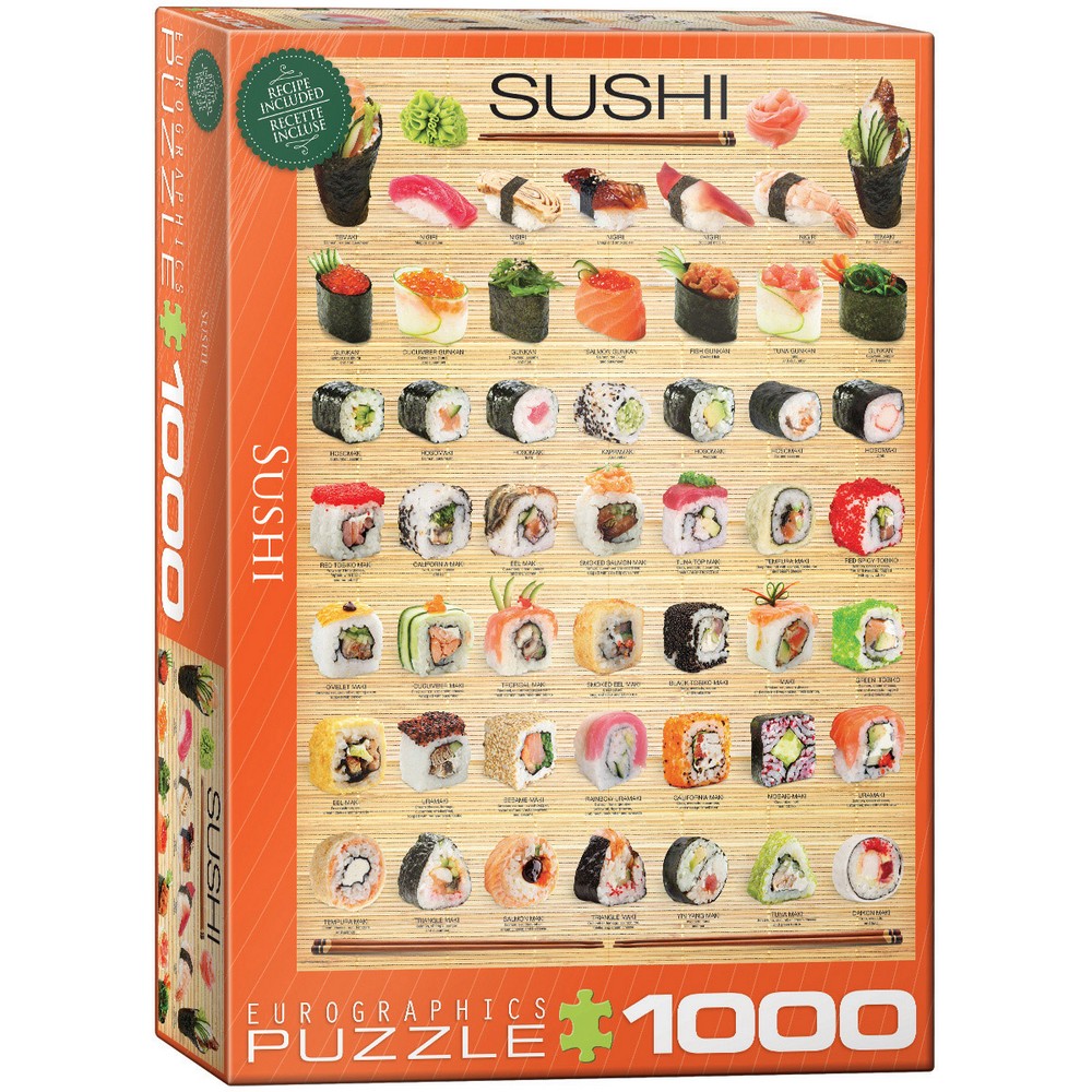 Eurographics - Sushi 1000 Piece - Jigsaw Puzzle