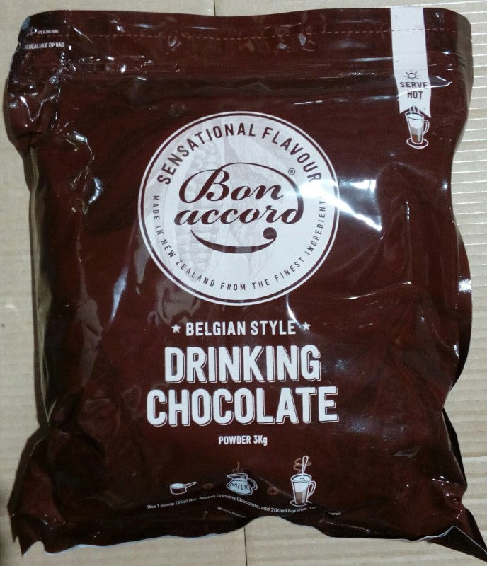 Drinking Hot Chocolate Belgian 3kg Bon Accord