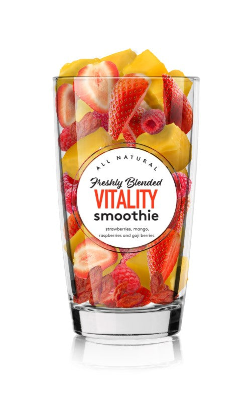 Smoothie Vitality 12 X 180gm Serious Smoothie Ctn