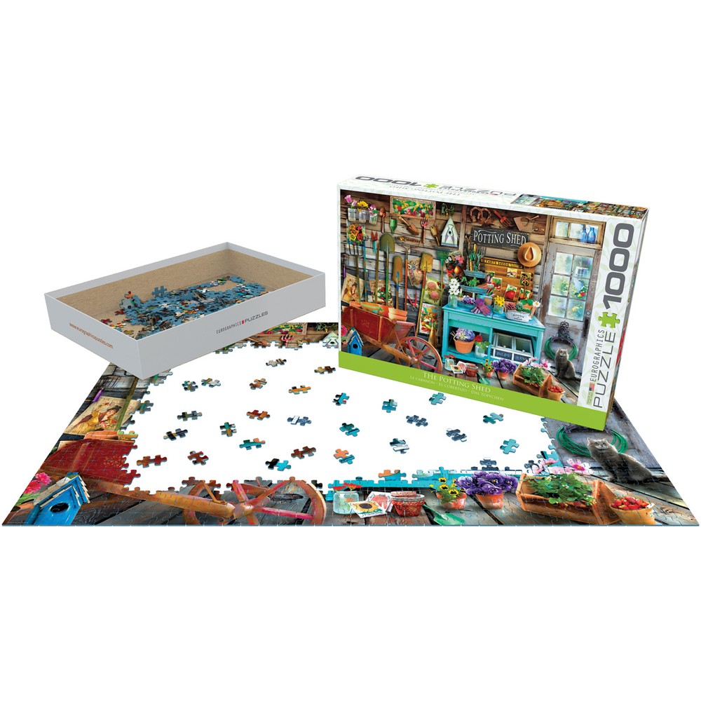 Eurographics - The Potting Shed 1000 Piece - Jigsaw Puzzle
