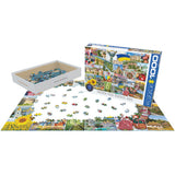 Puzzle - Eurographics - Ukraine Globetrotter 1000pc