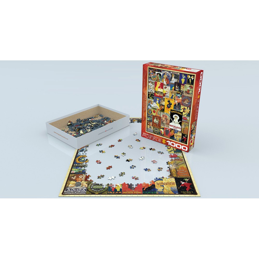 Eurographics - Variety Vintage Posters 1000 Piece - Jigsaw Puzzle