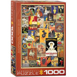 Eurographics - Variety Vintage Posters 1000 Piece - Jigsaw Puzzle