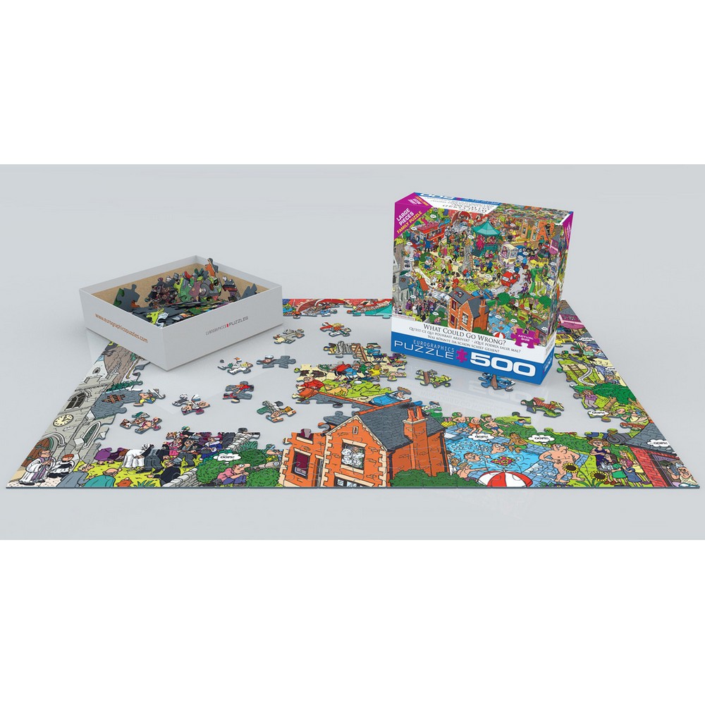 Eurographics - What Could Go Wrong 500pcxl - Jigsaw Puzzle