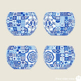 Puzzle - 3D - Flowerpot - Danish Folklore