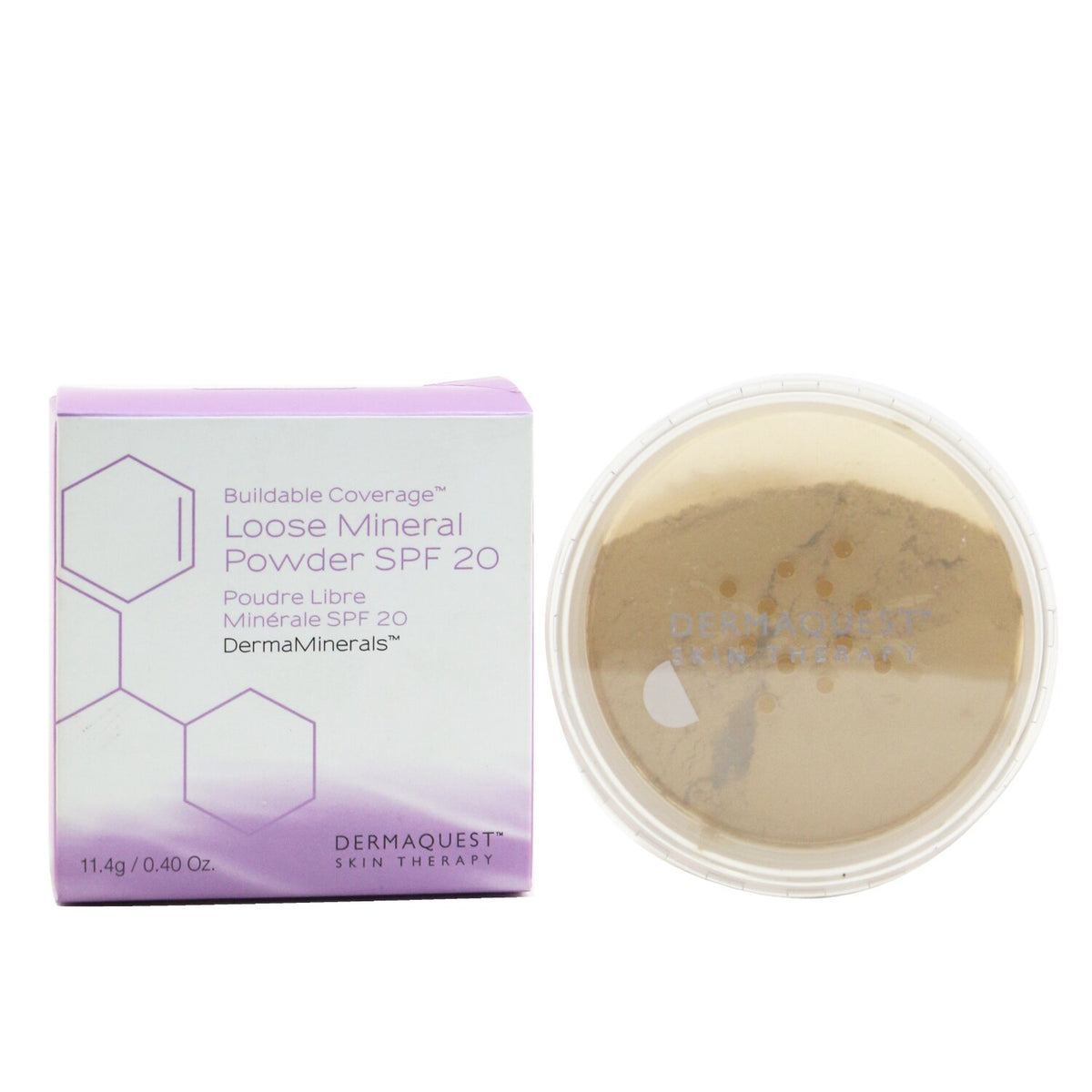 DermaQuest - DermaMinerals Buildable Coverage Loose Mineral Powder SPF 20 - # 3W