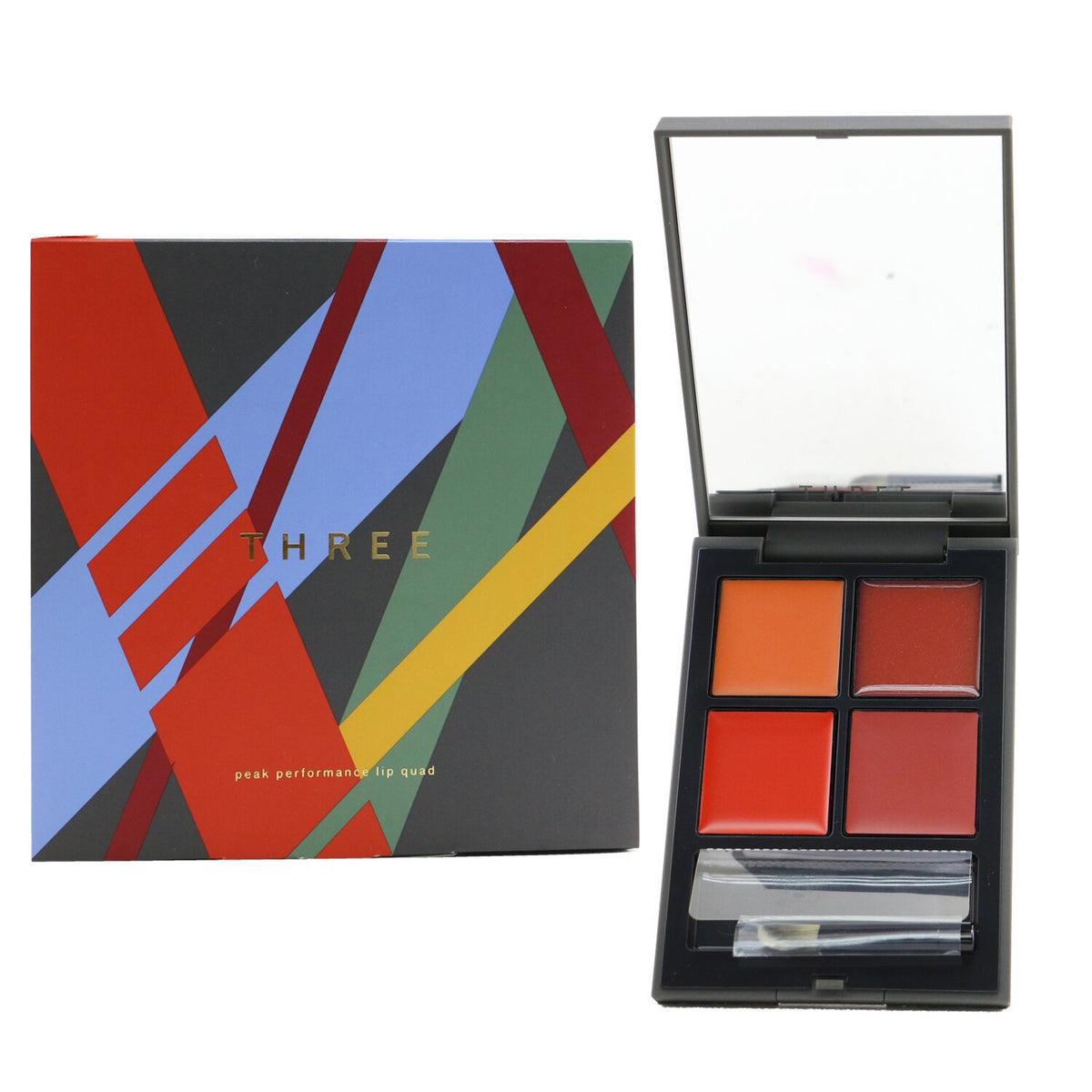 THREE - Peak Performance Lip Quad (Limited Edition) - # X01 I'm Game  - 6g/0.21o