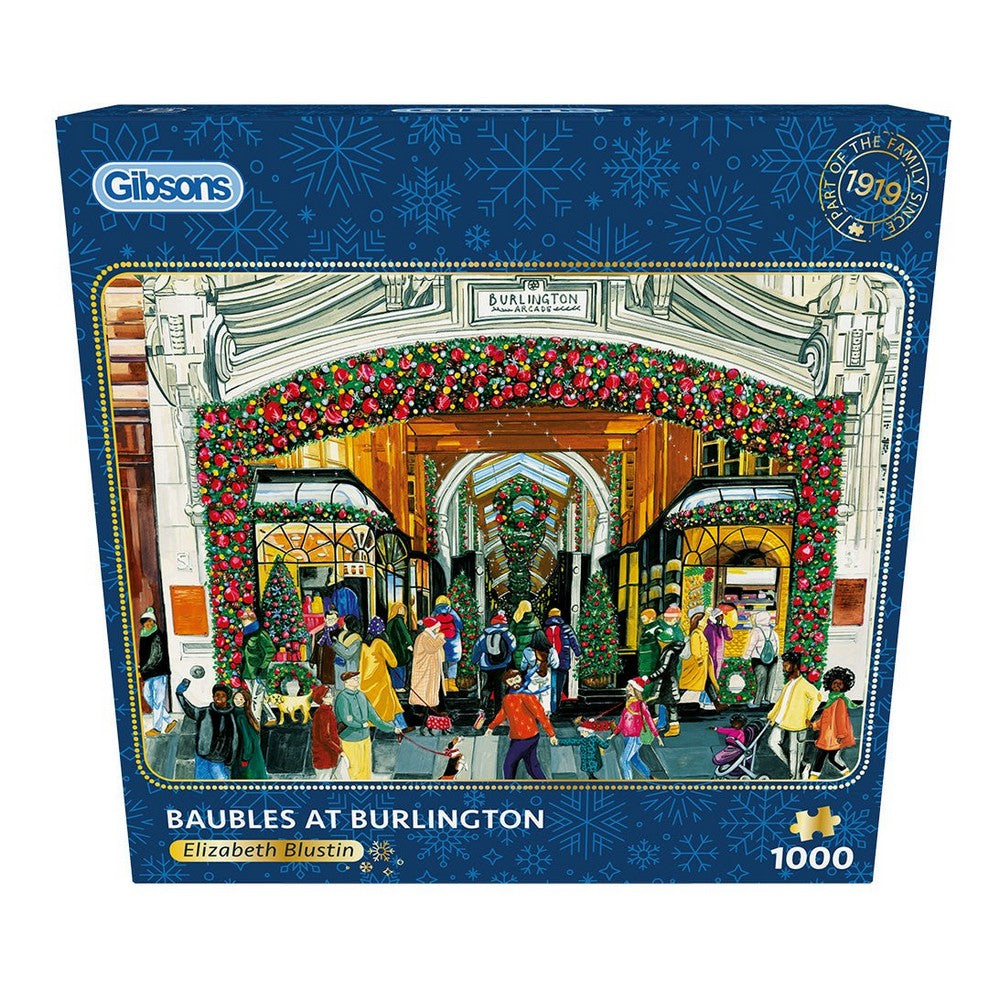 Puzzle - Gibsons - Baubles At Burlington 1000Pc