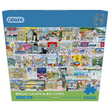 Puzzle - Gibsons - Bright Lights Big Cities 500Xl