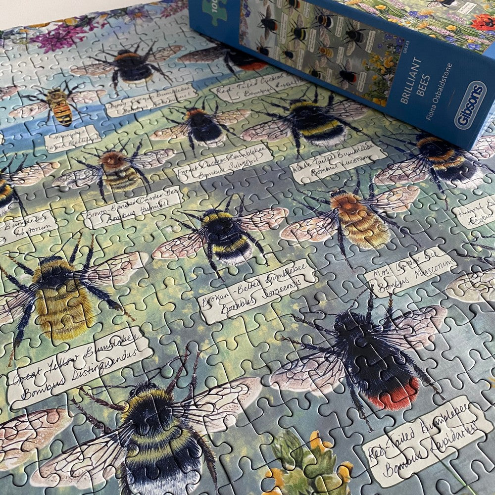 Puzzle - Gibsons - Brilliant Bees 1000Pc
