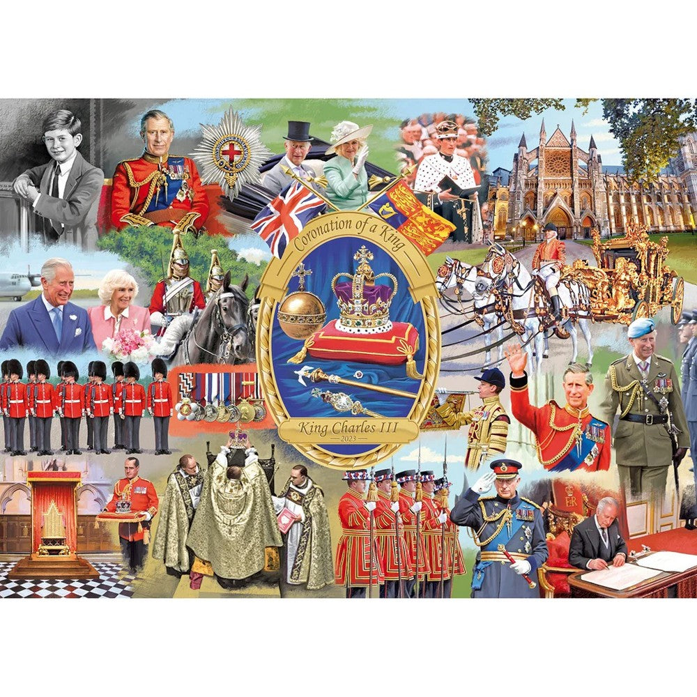 Puzzle - Gibsons - Coronation Of A King 1000Pcs