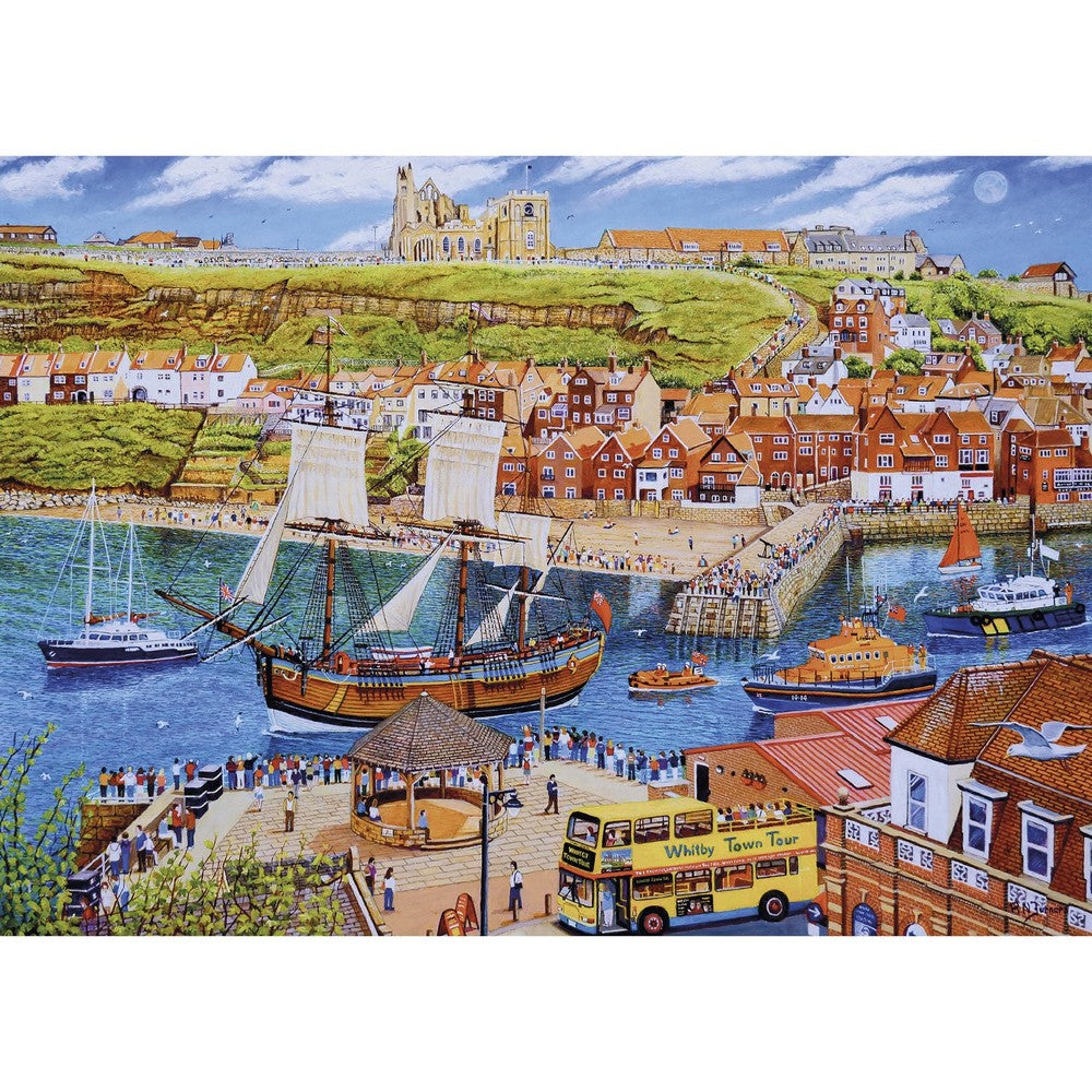 Puzzle - Gibsons - Endeavour; Whitby 1000Pc