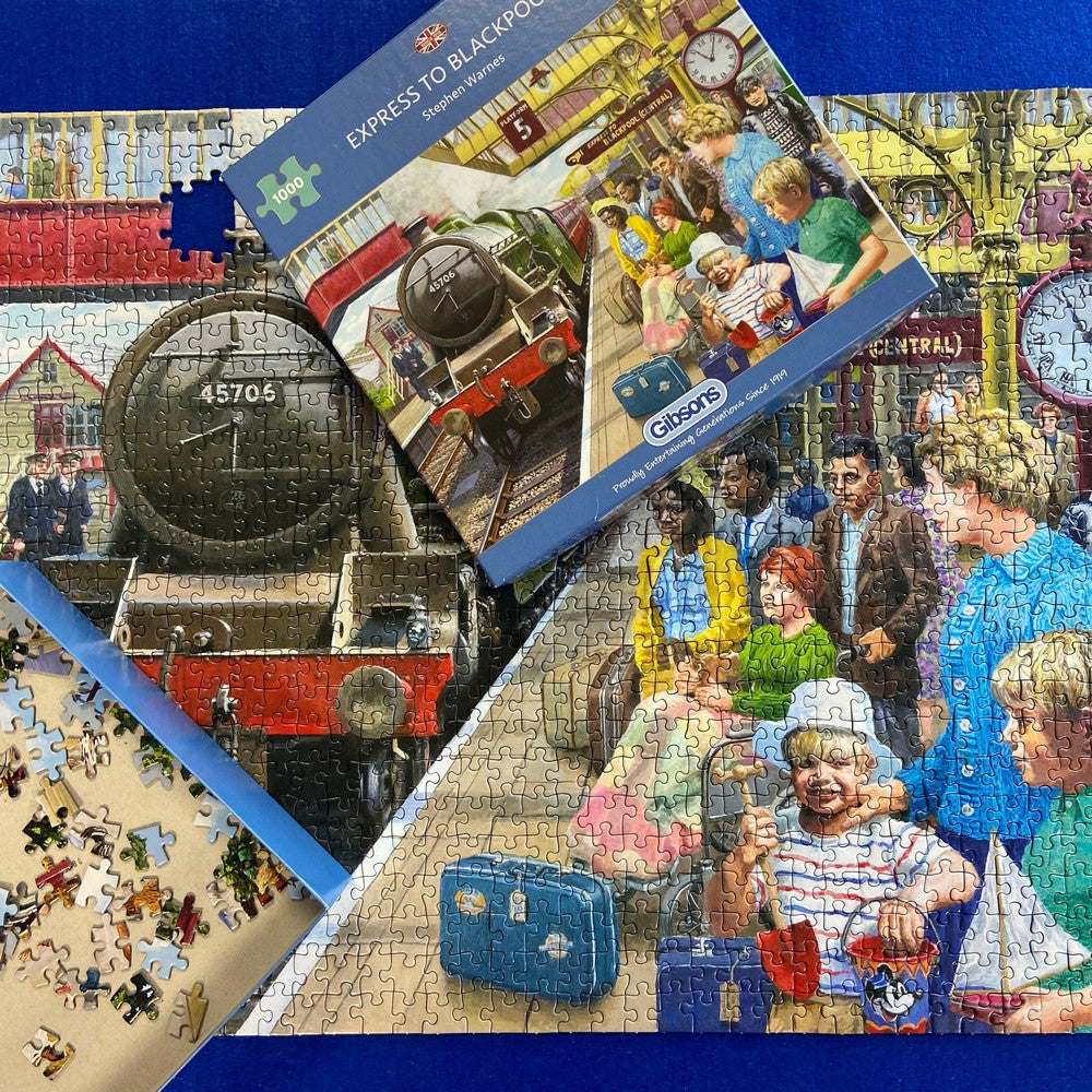 Puzzle - Gibsons - Express To Blackpool 1000Pc