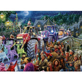 Gibsons - Farmer Christmas 500 Piece XL Size Pieces - Jigsaw Puzzle