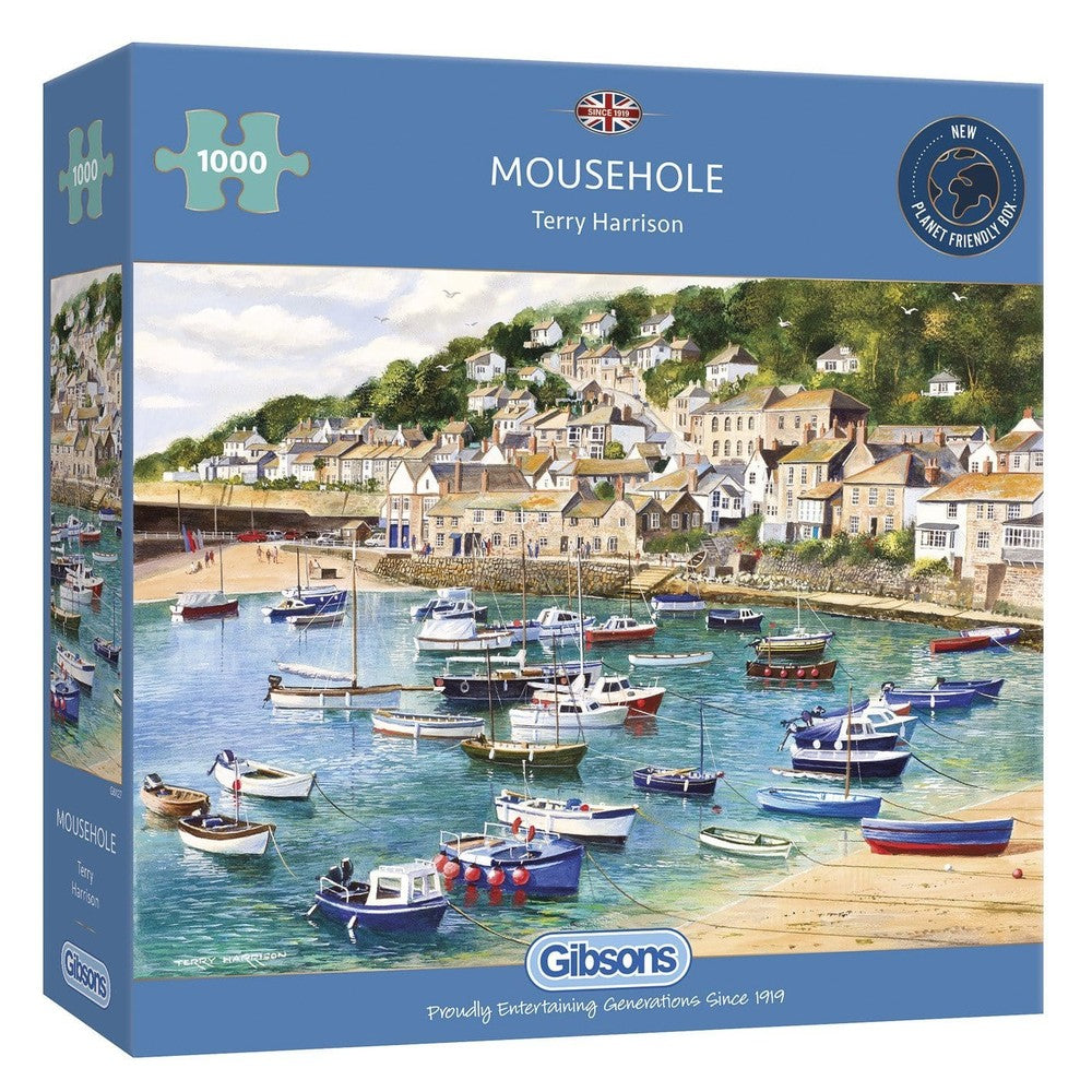 Gibsons - Mousehole 1000 Piece - Jigsaw Puzzle